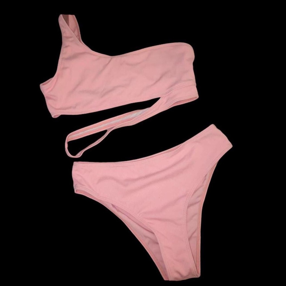 Pink bikini